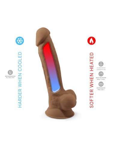 Dildo- Model 1 (7'') Caramel BOX