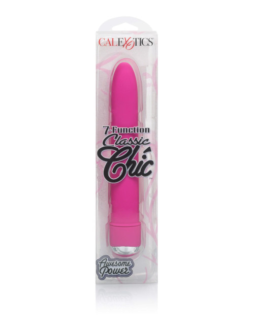 Calexotics Classic Chic Pink - różowy wibrator 7-funkcyjny