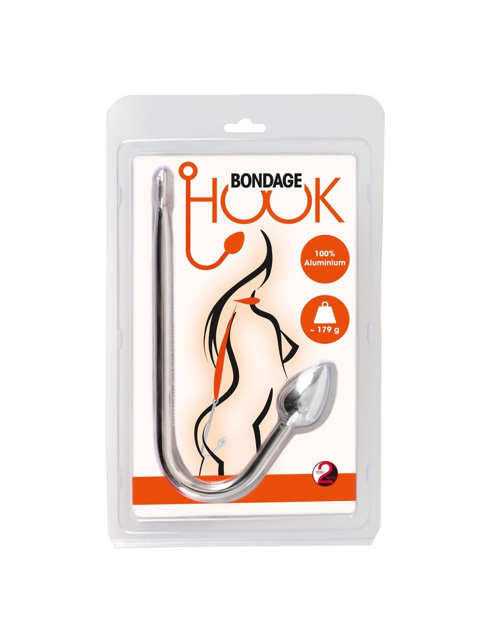 Bondage Hook - Penis plugi, Pas cnoty, Zabawki BDSM, Aluminium