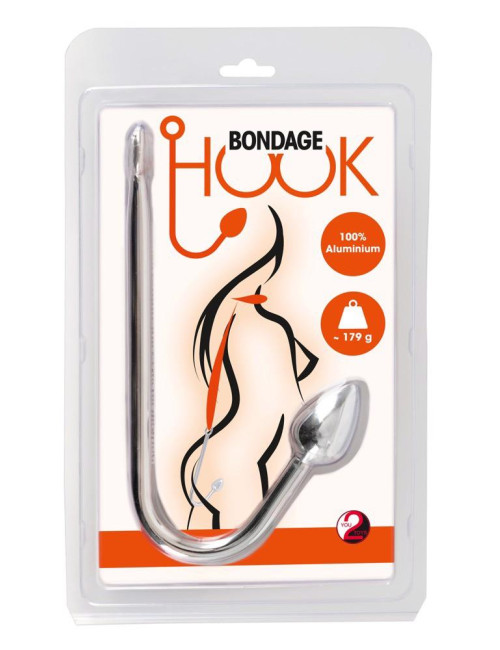 Bondage Hook - Penis plugi, Pas cnoty, Zabawki BDSM, Aluminium