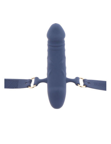 Silicone Breathable Penis Gag Blue