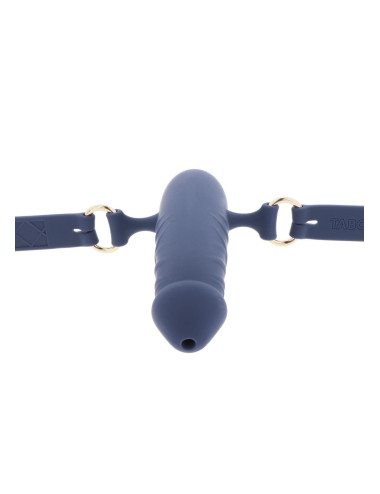 Silicone Breathable Penis Gag Blue