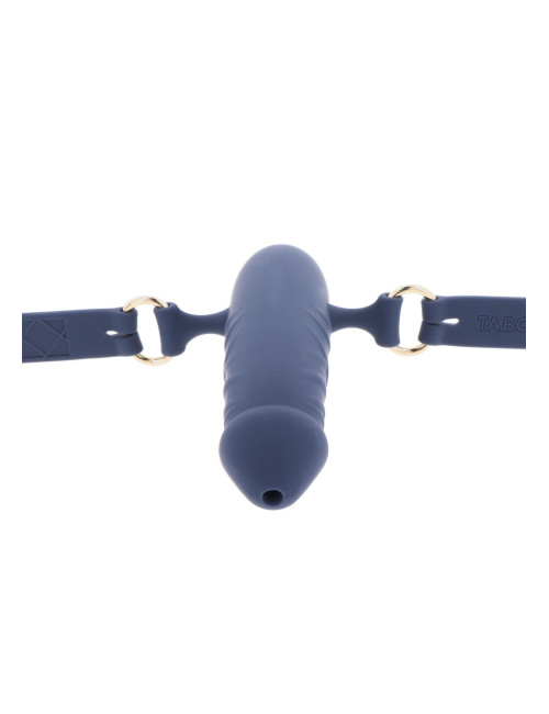 Silicone Breathable Penis Gag Blue