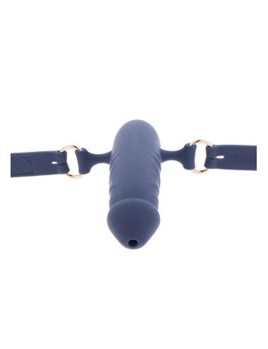 Silicone Breathable Penis Gag Blue