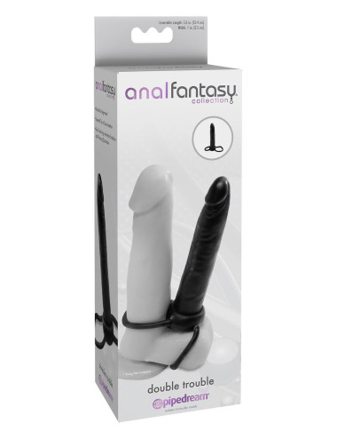 ANAL FANTASY COLLECTION DOUBLE TROUBLE BLACK