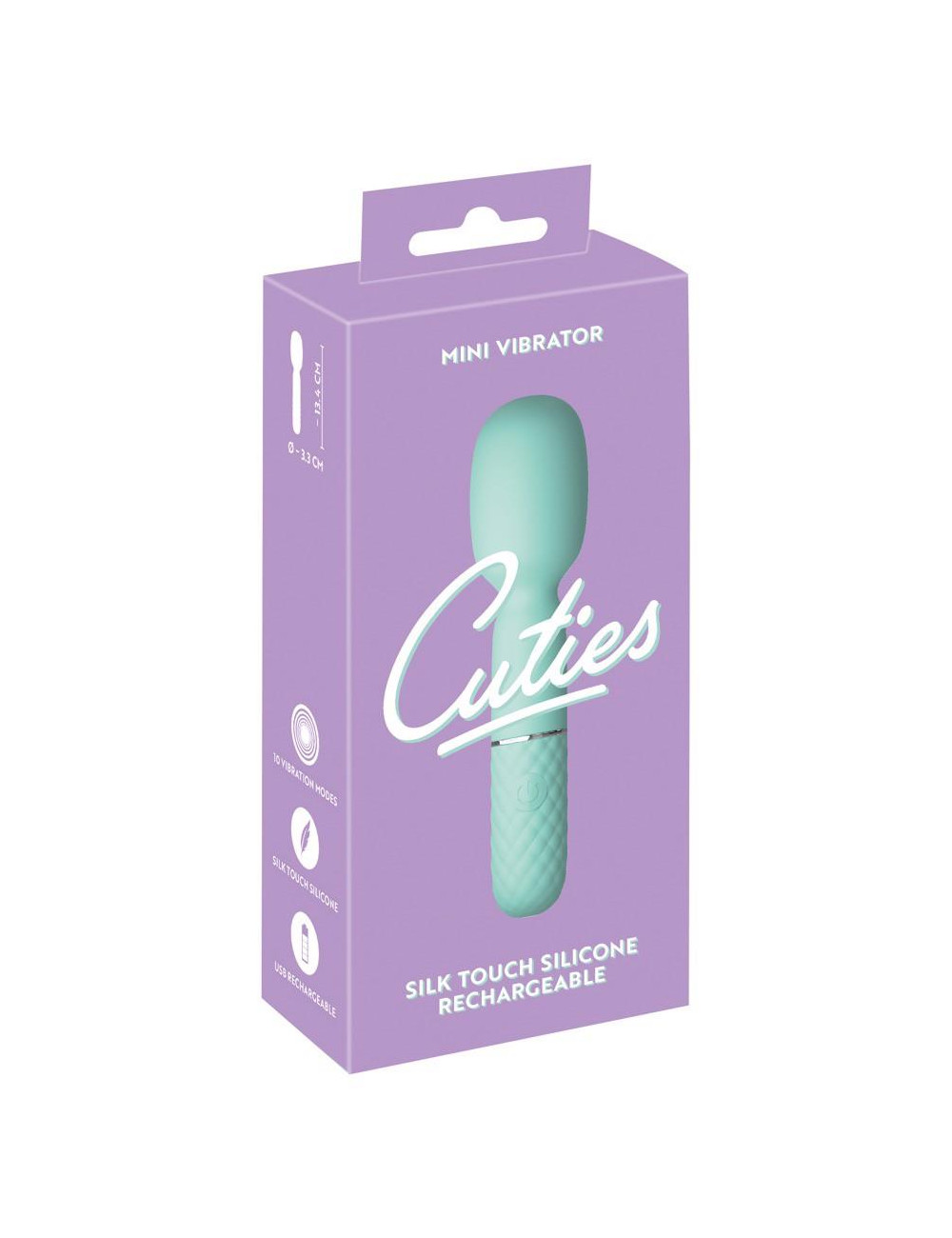 Cuties Mini Wand Green 5. Gen. Różdżka Masująca