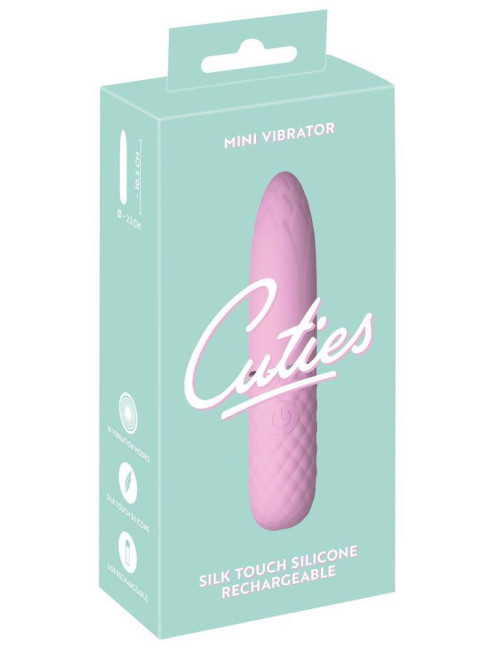 Cuties Mini Wibrator Rose 5.Ge - Zabawki Wibratory Mini