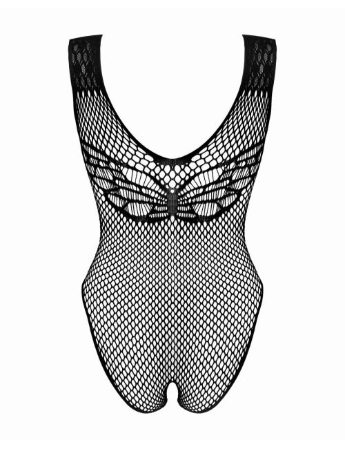 Obsessive B134 Koronkowe body damskie - Czarne XL/XXL