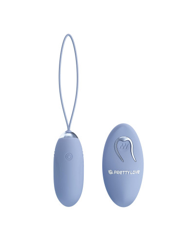 PRETTY LOVE - JENNY Dream chaser 1, Blue, Wireless remote control 12 vibration functions