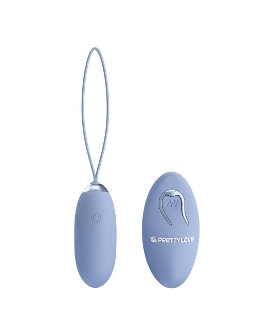 PRETTY LOVE - JENNY Dream chaser 1, Blue, Wireless remote control 12 vibration functions