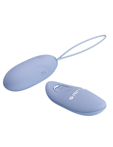 PRETTY LOVE - JENNY Dream chaser 1, Blue, Wireless remote control 12 vibration functions