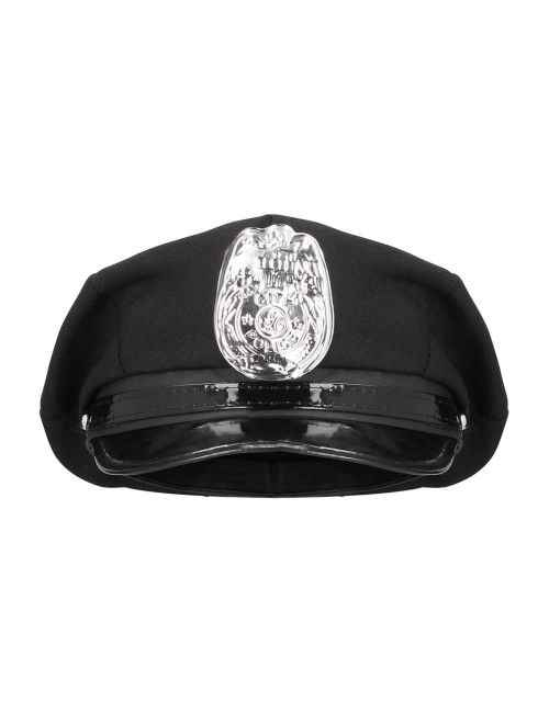S-Line Police Costume - czarny kostium policjantki S/M