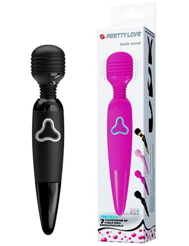 PRETTY LOVE - BODY WAND BLACK 7 FUNCTION
