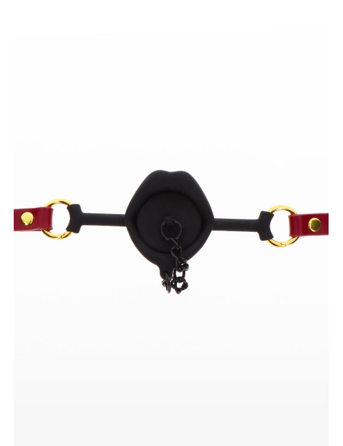 Kinky Gag with Plug Red