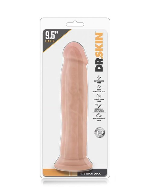 DR. SKIN 9.5 CALA Dildo Realistyczne Vanilla