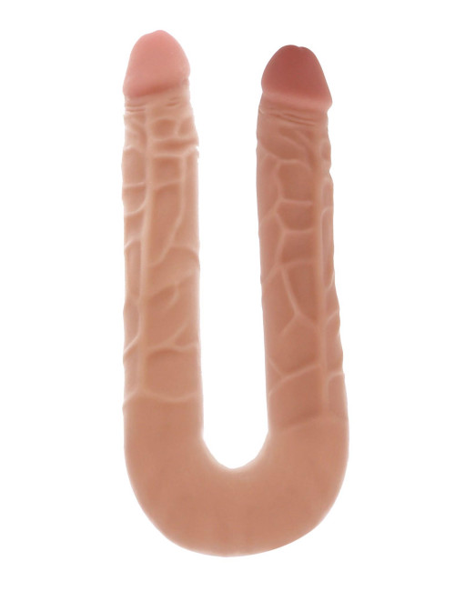 Double Dong 16 Inch Light Skin Tone - Dildo Podwójne, Zabawki Eroticzne SCALA