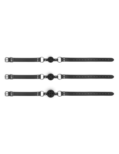 Bedroom Fantasies - Set of 3 Ball Gags Black