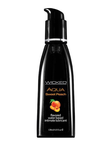 WICKED AQUA SWEET PEACH FLAVORED 120ML
