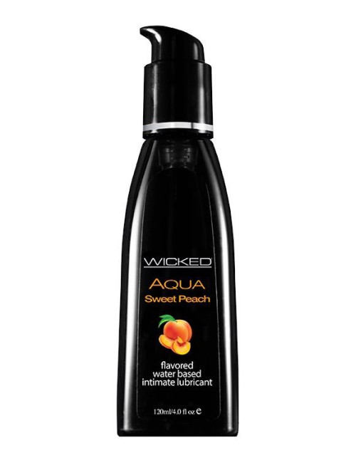 WICKED AQUA SWEET PEACH FLAVORED 120ML