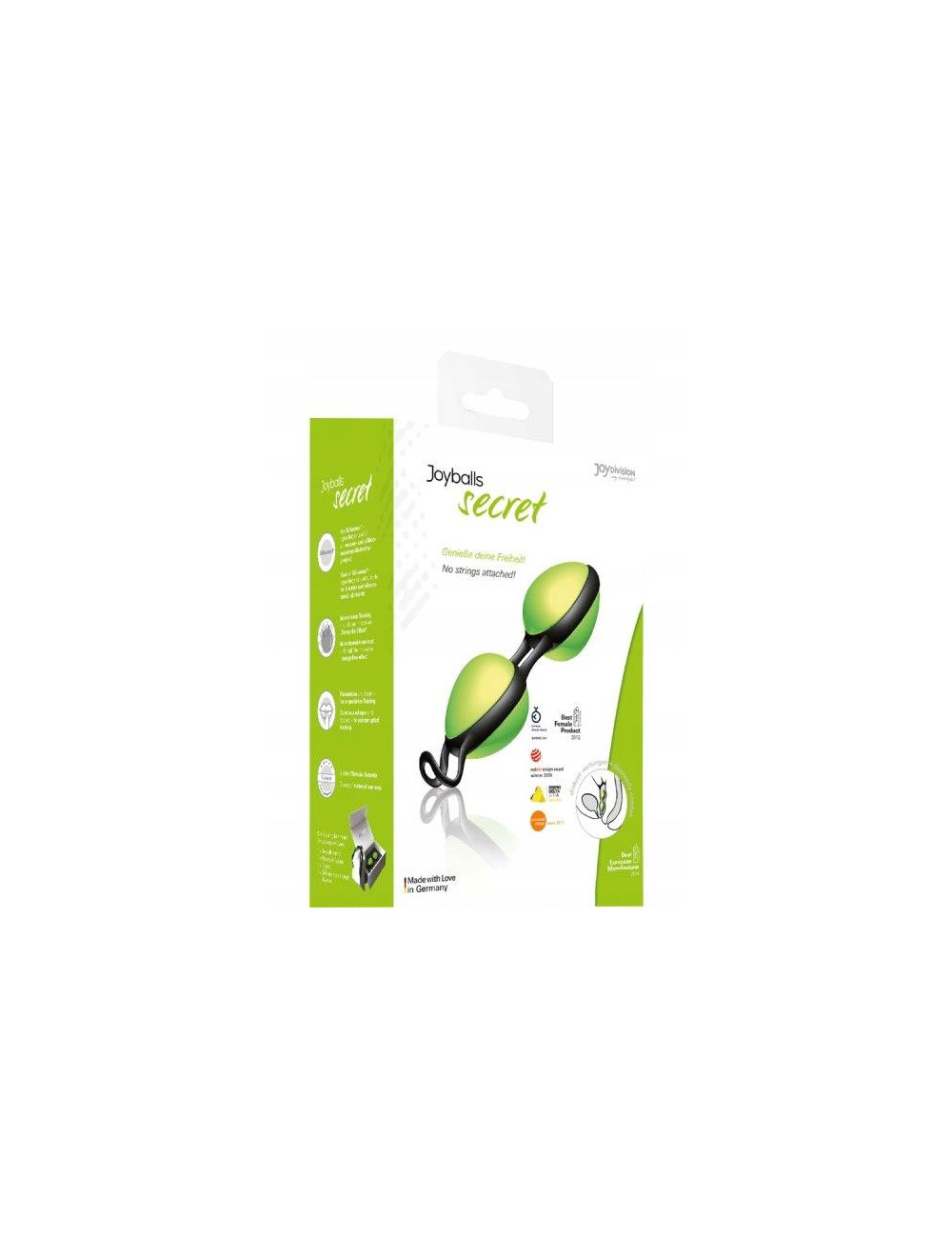 Kulki-Joyballs secret, green-black