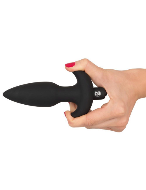 Black Velvet Wibracyjny korek analny Medium