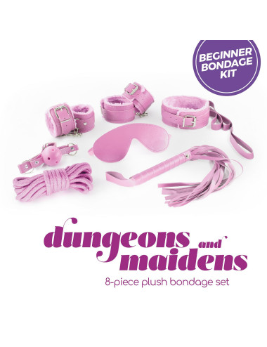 CRUSHIOUS DUNGEONS & MAIDENS BDSM KIT PINK