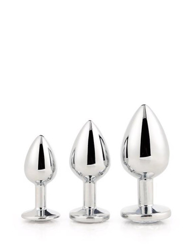GLEAMING LOVE SILVER PLUG SET