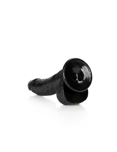 Curved Realistic Dildo  Balls  Suction Cup - 8/ 20,5 cm