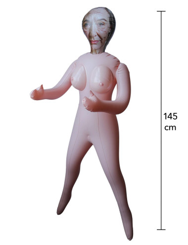 Horny Granny Inflatable Doll