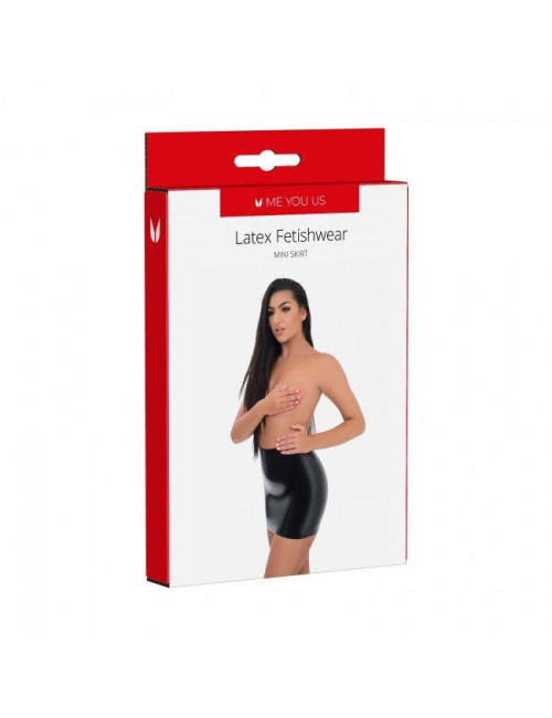 Me You Us Minispódniczka z lateksu Small