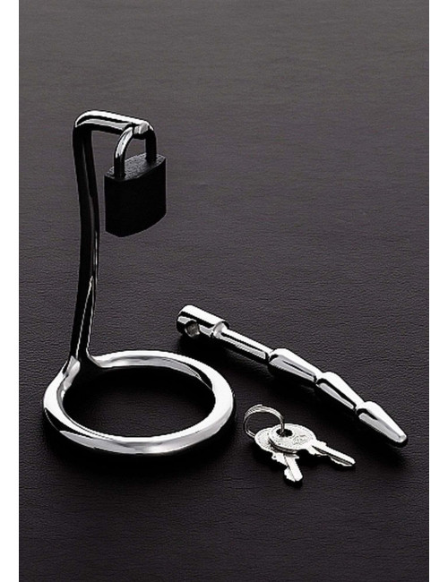 Penis Plug Pas Cnoty - Zabawki BDSM ze Stali Nierdzewnej 45mm