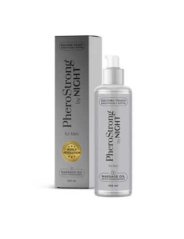 Olejek Afrodyzjakowy PheroStrong By Night dla panów do masażu 100 ml