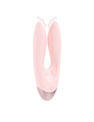Amour Dual Motor Vibe Pink – Wibrator Podwójny, Zabawki/Wibratory/Podwójne