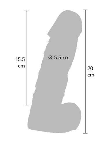Prince Charming 20 cm Dong Light skin tone