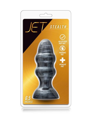 Blush Jet Stealth Carbon Metallic Black - Dyskretny wibrator