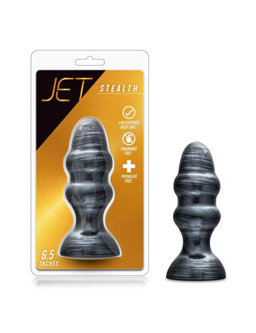 Blush Jet Stealth Carbon Metallic Black - Dyskretny wibrator