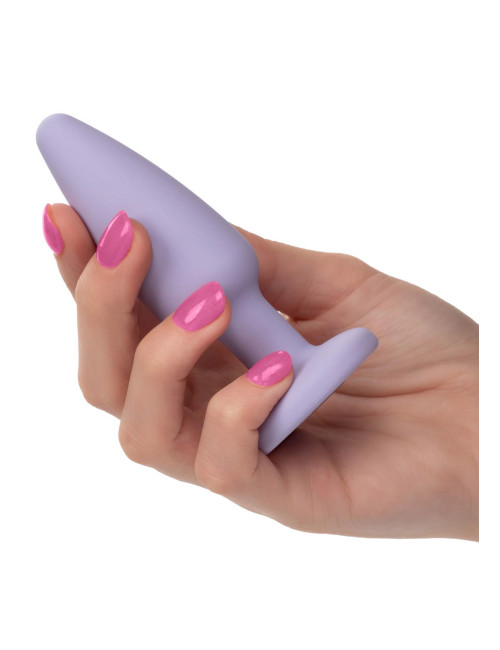 Calexotics Crystal Booty Kit Purple - Zestaw 3 Zatyczek Analnych z Kryształem