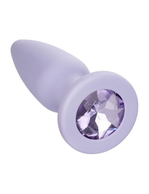 Calexotics Crystal Booty Kit Purple - Zestaw 3 Zatyczek Analnych z Kryształem