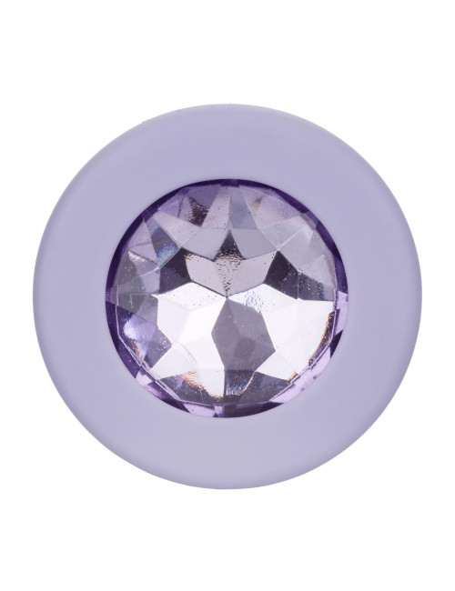 Calexotics Crystal Booty Kit Purple - Zestaw 3 Zatyczek Analnych z Kryształem