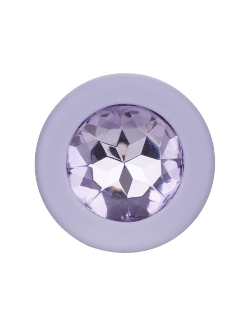 Calexotics Crystal Booty Kit Purple - Zestaw 3 Zatyczek Analnych z Kryształem