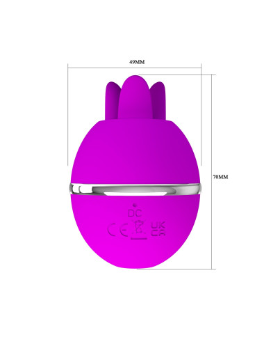 PRETTY LOVE - Gemini Ball, Silicone, USB rechargeable