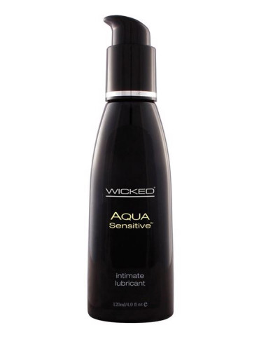 Wicked Aqua Sensitive – Lubrykant wodny hipoalergiczny z aloesem i witaminą E (Afrodyzjak)