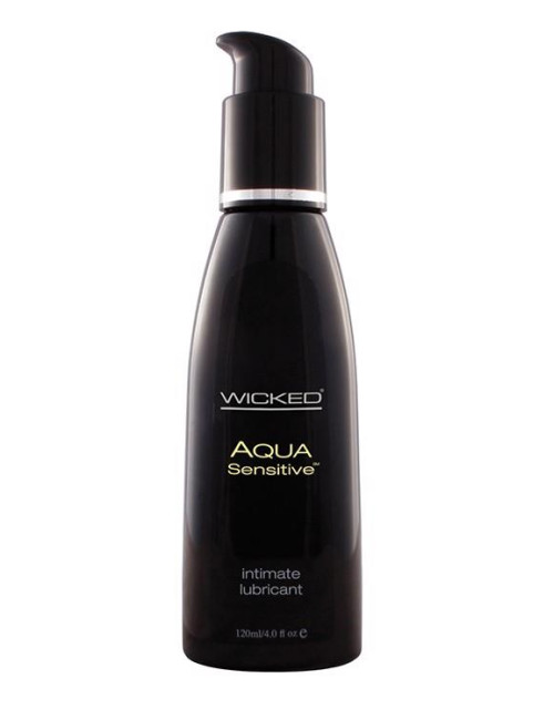 Wicked Aqua Sensitive – Lubrykant wodny hipoalergiczny z aloesem i witaminą E (Afrodyzjak)