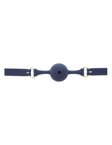 Silicone Mouth Gag Blue