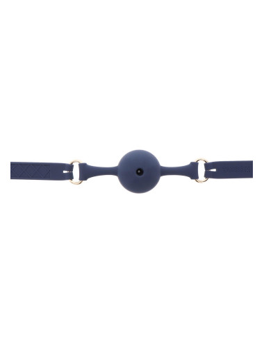 Silicone Mouth Gag Blue