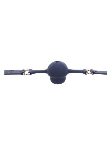 Silicone Mouth Gag Blue