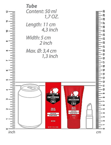 Original CBD from Amsterdam - Delay Cream - 50 ml