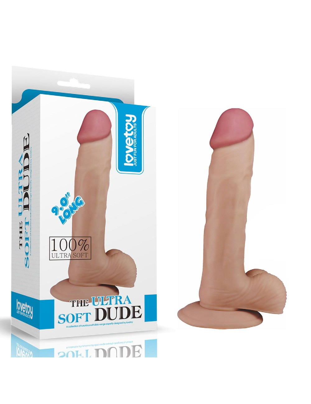 Lovetoy Ultra Miękki Sztuczny Penis The Ultra Soft Dude