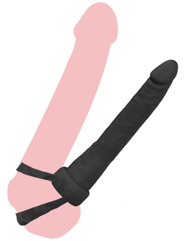Double Trouble Anal Penetrator Black