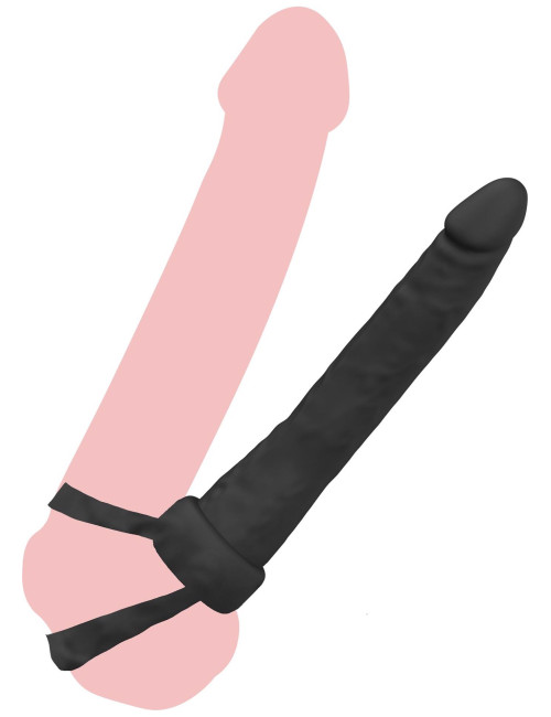 Double Trouble Anal Penetrator Black